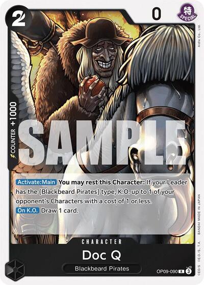 Doc Q (Emperors in the New World) Near Mint Foil - Nick Nack's Full Frontal Attack