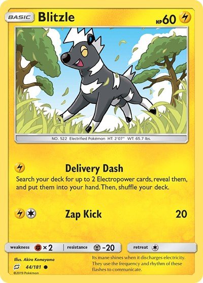 Blitzle (SM - Team Up) Near Mint - Nick Nack's Full Frontal Attack