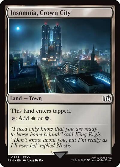 Insomnia, Crown City (Universes Beyond: FINAL FANTASY) Near Mint Foil - Nick Nack's Full Frontal Attack