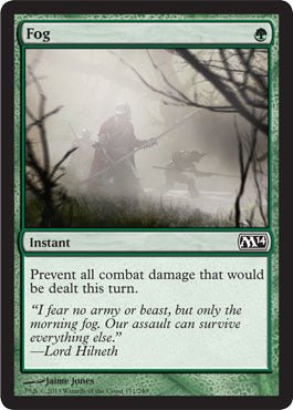 Fog (Magic 2014 Core Set) Near Mint - Nick Nack's Full Frontal Attack