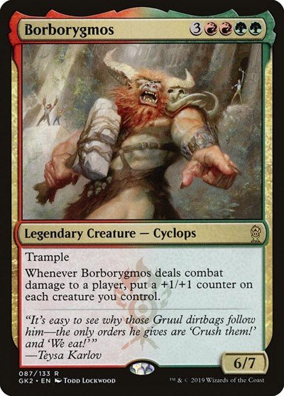 Borborygmos (Ravnica Allegiance: Guild Kits) Near Mint - Nick Nack's Full Frontal Attack