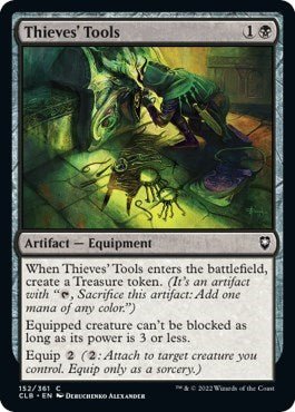 Thieves' Tools (Commander Legends: Battle for Baldur's Gate) Near Mint - Nick Nack's Full Frontal Attack