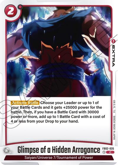 Glimpse of a Hidden Arrogance (Blazing Aura) Near Mint