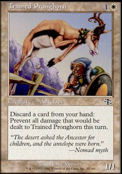 Trained Pronghorn (Judgment) Light Play - Nick Nack's Full Frontal Attack