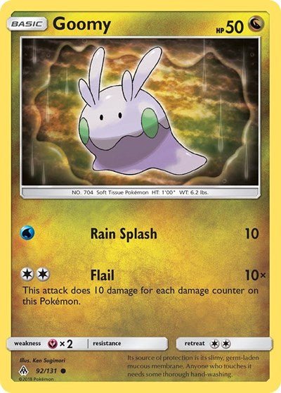 Goomy (92) (SM - Forbidden Light) Near Mint - Nick Nack's Full Frontal Attack