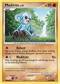 Meditite (Diamond and Pearl) Medium Play - Nick Nack's Full Frontal Attack