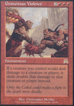 Gratuitous Violence (Onslaught) Damaged / Poor