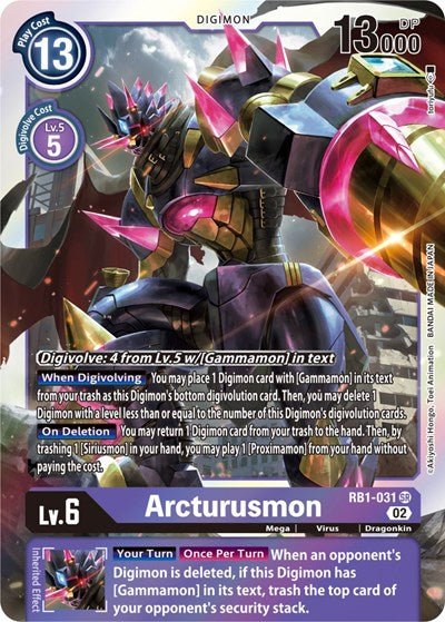 Arcturusmon (Resurgence Booster) Near Mint Foil - Nick Nack's Full Frontal Attack