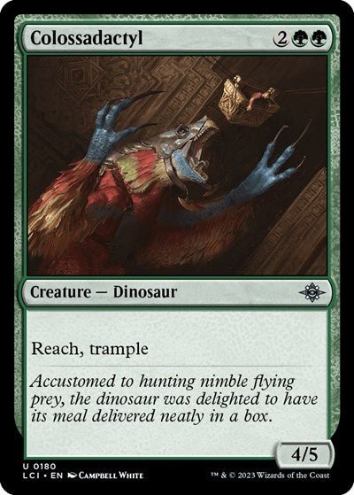Colossadactyl (The Lost Caverns of Ixalan) Near Mint - Nick Nack's Full Frontal Attack