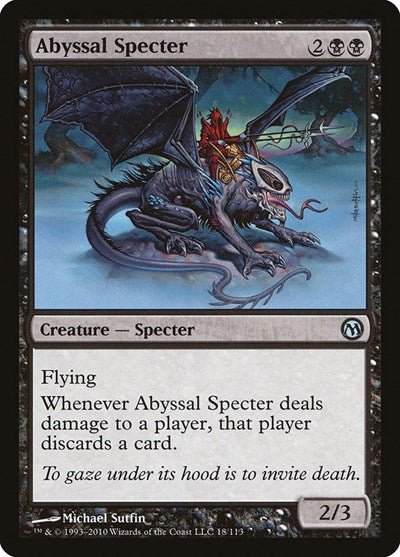 Abyssal Specter (Duels of the Planeswalkers) Near Mint - Nick Nack's Full Frontal Attack