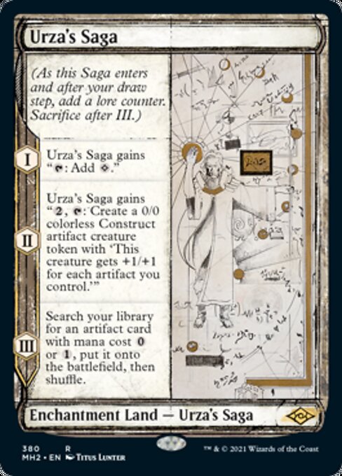 Urza's Saga (Showcase) (Modern Horizons 2) Near Mint