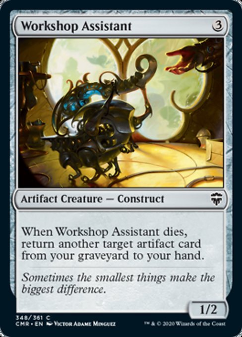 Workshop Assistant (Commander Legends) Near Mint - Nick Nack's Full Frontal Attack