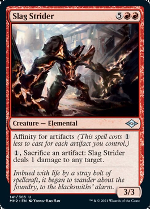 Slag Strider (Modern Horizons 2) Near Mint - Nick Nack's Full Frontal Attack