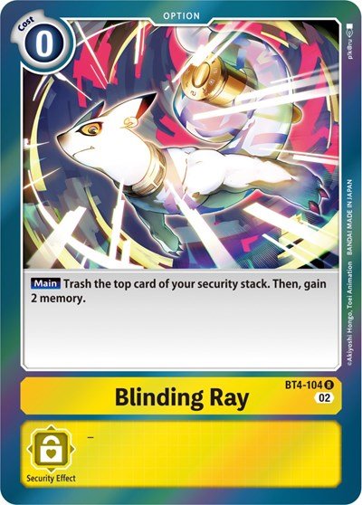 Blinding Ray (Resurgence Booster Reprint) (Resurgence Booster) Near Mint Foil - Nick Nack's Full Frontal Attack