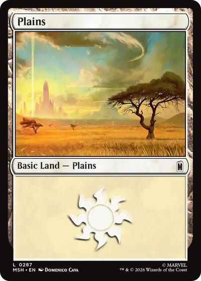 Plains (0287) (Marvel Super Heroes) Near Mint Foil