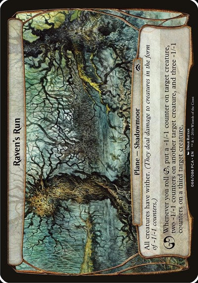 Raven's Run (Planechase Anthology) (Oversize Cards) Near Mint