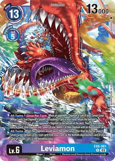 Leviamon (Infernal Ascension) Near Mint - Nick Nack's Full Frontal Attack