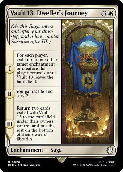 Vault 13: Dweller's Journey (Universes Beyond: Fallout) Near Mint - Nick Nack's Full Frontal Attack