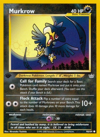 Murkrow (Neo Revelation) Light Play Unlimited