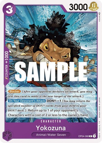Yokozuna (Kingdoms of Intrigue) Near Mint - Nick Nack's Full Frontal Attack