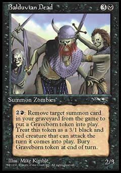 Balduvian Dead (Alliances) Light Play - Nick Nack's Full Frontal Attack