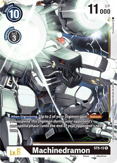Machinedramon (Starter Deck 05: Machine Black) Near Mint - Nick Nack's Full Frontal Attack