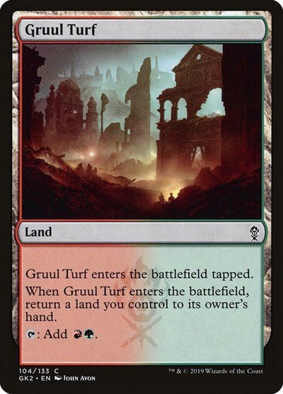 Gruul Turf (Ravnica Allegiance: Guild Kits) Near Mint - Nick Nack's Full Frontal Attack