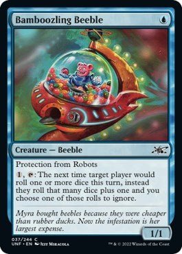Bamboozling Beeble (Unfinity) Near Mint - Nick Nack's Full Frontal Attack
