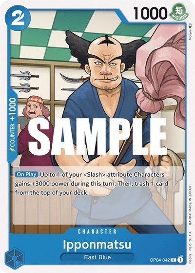 Ipponmatsu (Kingdoms of Intrigue) Near Mint - Nick Nack's Full Frontal Attack