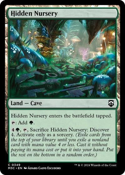 Hidden Nursery (Commander: Modern Horizons 3) Near Mint - Nick Nack's Full Frontal Attack