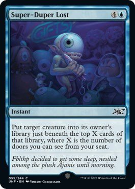 Super-Duper Lost (Unfinity) Near Mint - Nick Nack's Full Frontal Attack