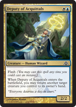 Deputy of Acquittals (Dragon's Maze) Near Mint