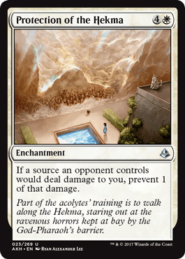 Protection of the Hekma (Amonkhet) Near Mint - Nick Nack's Full Frontal Attack