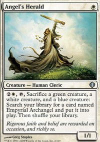Angel's Herald (Shards of Alara) Light Play - Nick Nack's Full Frontal Attack