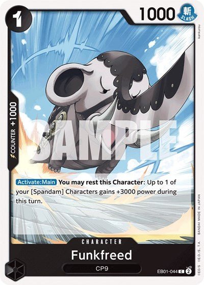 Funkfreed (Extra Booster: Memorial Collection) Near Mint - Nick Nack's Full Frontal Attack