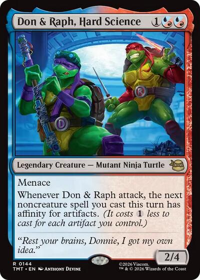 Don & Raph, Hard Science (Teenage Mutant Ninja Turtles) Near Mint