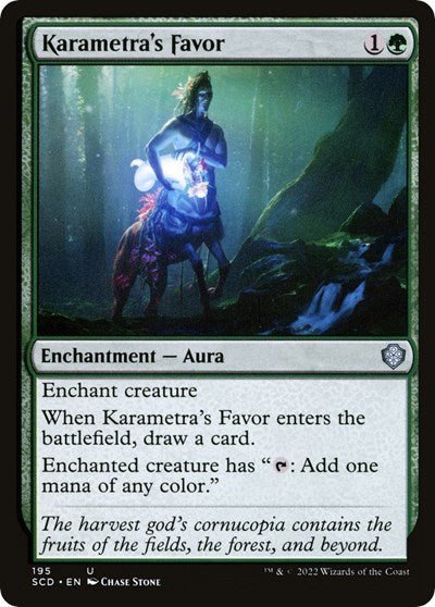 Karametra's Favor (Commander 2022 Starter Decks) Near Mint - Nick Nack's Full Frontal Attack