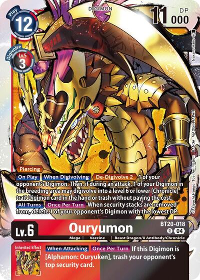 Ouryumon (Release Special Booster 2.5) Near Mint Foil