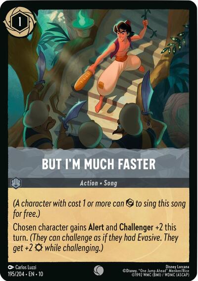 But I'm Much Faster (Whispers in the Well) Near Mint - Nick Nack's Full Frontal Attack