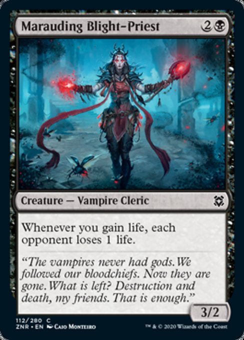 Marauding Blight - Priest (Zendikar Rising) Near Mint - Nick Nack's Full Frontal Attack
