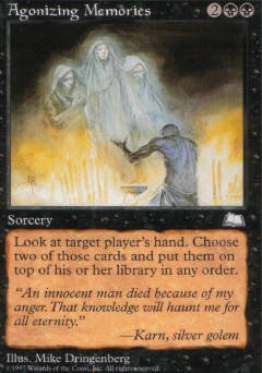 Agonizing Memories (Weatherlight) Light Play - Nick Nack's Full Frontal Attack