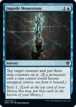 Impede Momentum (Dominaria United) Near Mint - Nick Nack's Full Frontal Attack