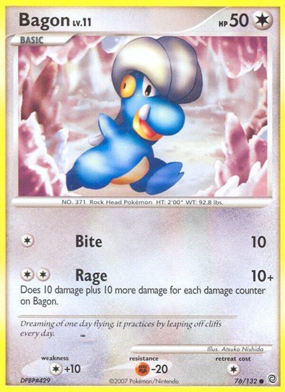 Bagon (Secret Wonders) Medium Play - Nick Nack's Full Frontal Attack