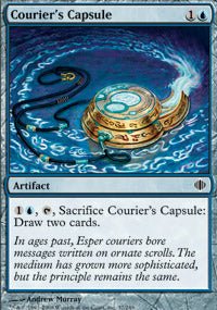 Courier's Capsule (Shards of Alara) Near Mint - Nick Nack's Full Frontal Attack