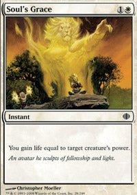 Soul's Grace (Shards of Alara) Light Play - Nick Nack's Full Frontal Attack