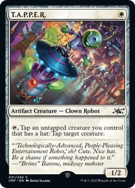 T.A.P.P.E.R. (Unfinity) Near Mint - Nick Nack's Full Frontal Attack