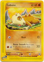 Cubone (Expedition) Light Play