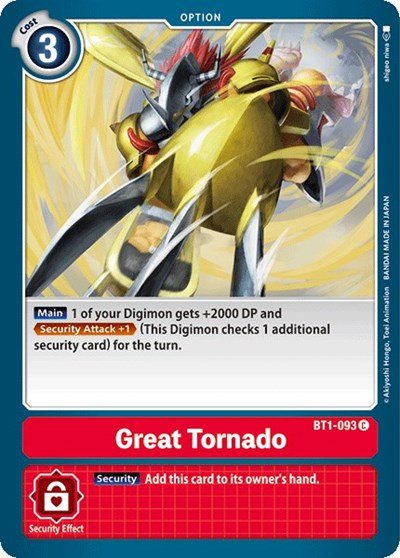 Great Tornado (Release Special Booster) Near Mint - Nick Nack's Full Frontal Attack