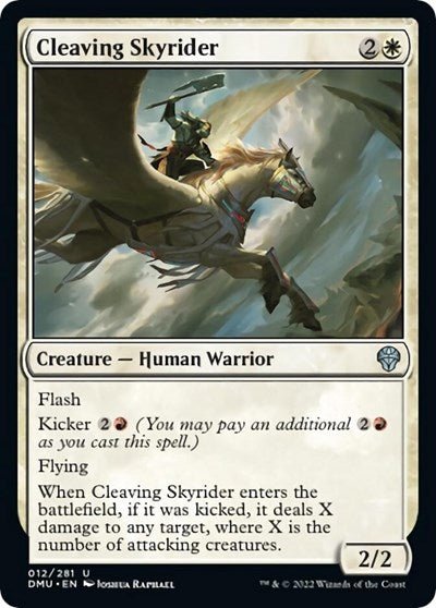 Cleaving Skyrider (Dominaria United) Near Mint - Nick Nack's Full Frontal Attack