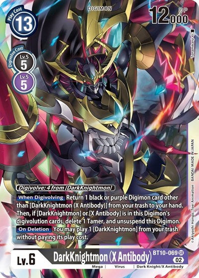 DarkKnightmon (X Antibody) (Xros Encounter) Near Mint Foil